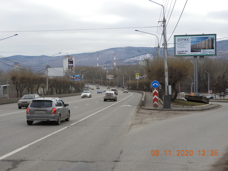 Призматрон на Коммунальном мосту