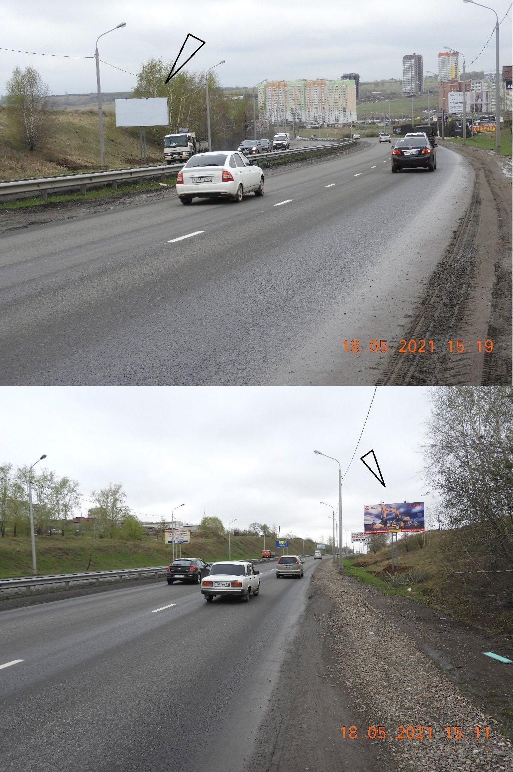 Новая поверхность по Енисейскому тракту (Солнечный)